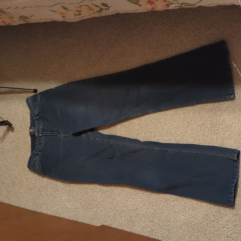 J. Jill Women's Straight Leg Jeans in Navy Blue